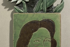 green-woman-with-flowers